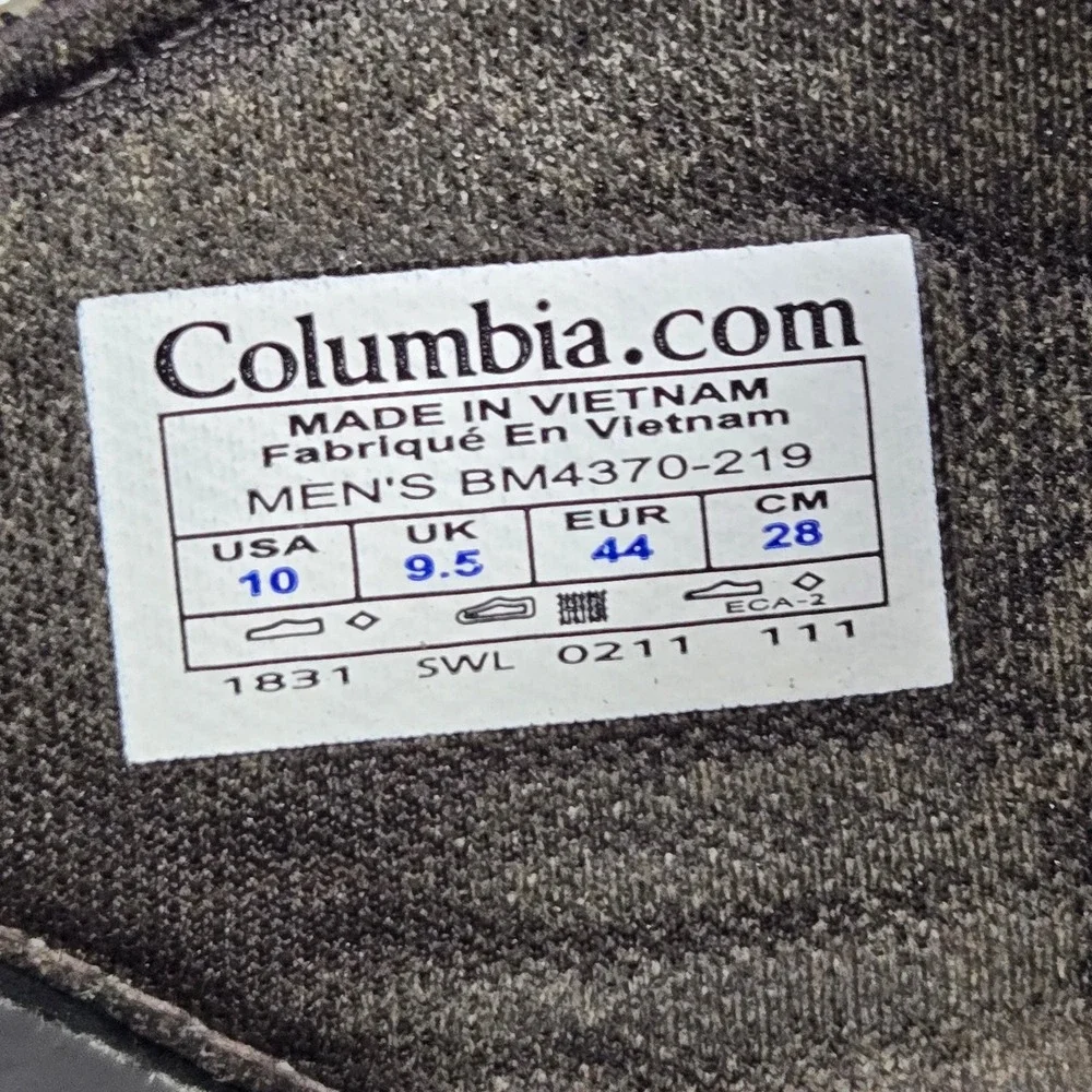 Columbia Techlite Mens Hiking Beach Sandals Gray Size 10 Outdoor